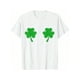 thumbnail image 2 of Camisetas con gráficos clásico para mujeres y adolescentes y niñas, playera de verano con estampado estéticoShamrock Boobs Irish Boobies St Patricks Day T-ShirtFather's Day, Mother's Day, New Year,, 2 of 8