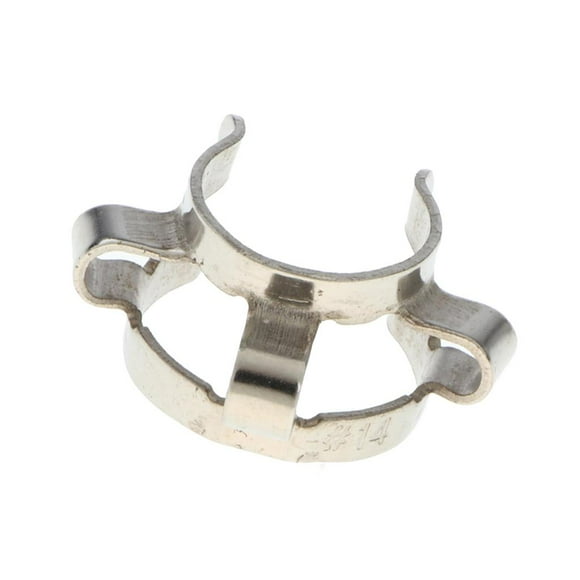 Milaget durable stainless steel Lab Clip Keck Clamp for 14MM Glass Ground Joint Test