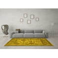 thumbnail image 3 of Ahgly Company Indoor Rectangle Oriental Yellow Industrial Area Rugs, 6' x 9', 3 of 4
