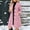 Pink, variant on Fengqque Women’s Henley V Neck Long Sleeve Casual Top, Ruched Front Button Detail Slim Fitted long sleeve tee , Soft Stretchy Basic Top for Fall Winter Black