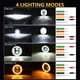 thumbnail image 5 of Luces antiniebla Kenally impermeables y de alta visibilidad para coche 2 unids/set, 5 of 6