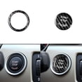 thumbnail image 4 of HEVIRGO 2Pcs Start Button Ignition Switch Stickers Decor fit for BMW E Chassis E90 E60, 4 of 9