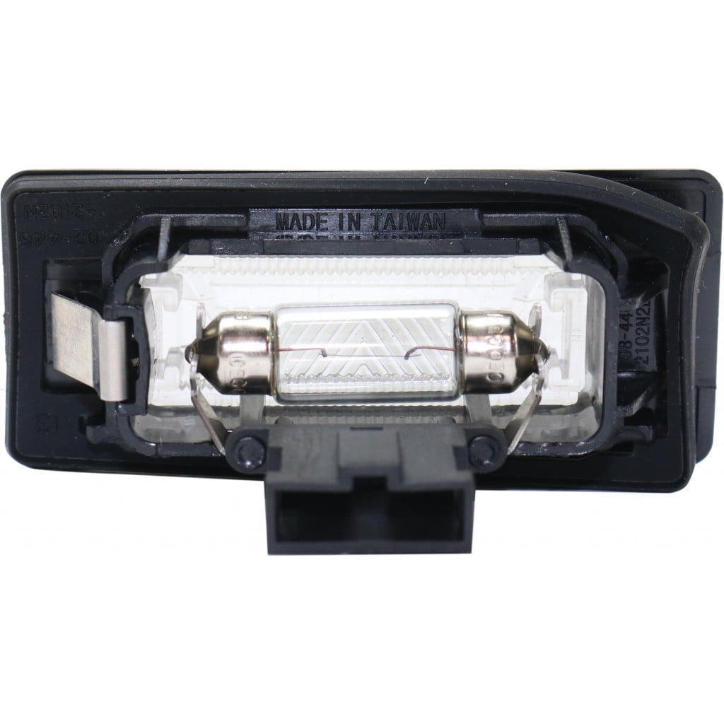 For Audi A6 License Light Assembly 2012 Driver OR Passenger Side | Single Piece | CAPA For VW2870110 | 8T0 943 021