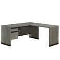 thumbnail image 3 of Sauder Manhattan Gate L-Shaped Desk, Mystic Oak Finish, 3 of 11