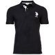 thumbnail image 1 of U.S. POLO ASSN. Polo para hombre - Kory, básico, piqué, logotipo, aplique, algodón Negro L (Large), 1 of 4