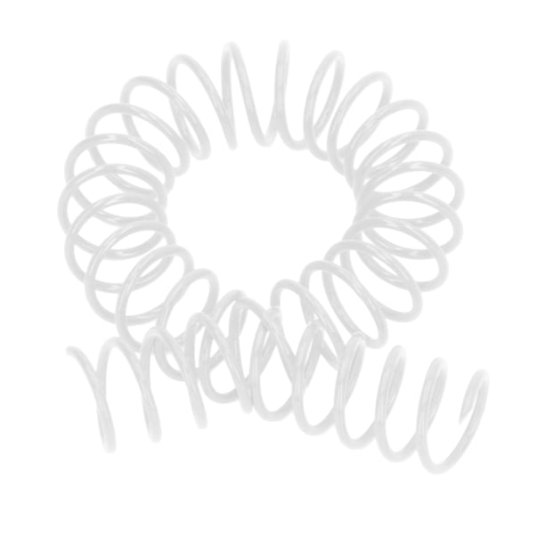 Peines de espiral, 20 piezas de espirales de plástico para encuadernación en espiral, accesorios para encuadernación, multifuncionales