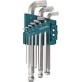 thumbnail image 1 of Llave Allen con Punta de Bola VESSEL Juego Compacto de 9 Piezas, 1 of 3