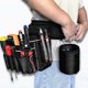 thumbnail image 2 of Black Tool Belt Pouch Multi Functional Screws and Nails Storage Organizers Waist Bag Utility Pouch for Versatility, 2 of 5