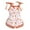 Orange, variant on Bearichfupo Toddler Girls Sleeveless Suspenders Floral Prints Romper Jumpsuit Clothes,Sizes 18-24 Months