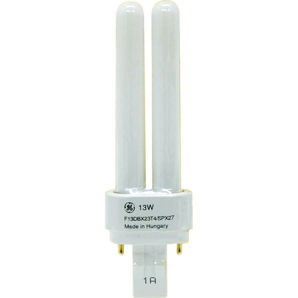 GE 97589 (12Pack) F13DBX23/841/ECO 13Watt Quad Tube Compact