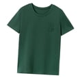 thumbnail image 4 of Camiseta para mujer, camiseta básica, disfraz, ropa deportiva, camisa de cuello redondo para el trabajo, mujer M, 4 of 8
