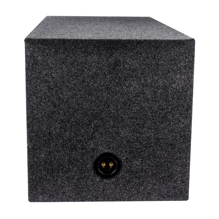 QPower 15 Inch Heavy-Duty Dual Sealed Vehicle Subwoofer Enclosure