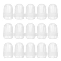 RENACLIPY Loose Leaf Tea Infuser Plastic Transparent Steeper 20 Pieces Reusable Tea Strainer