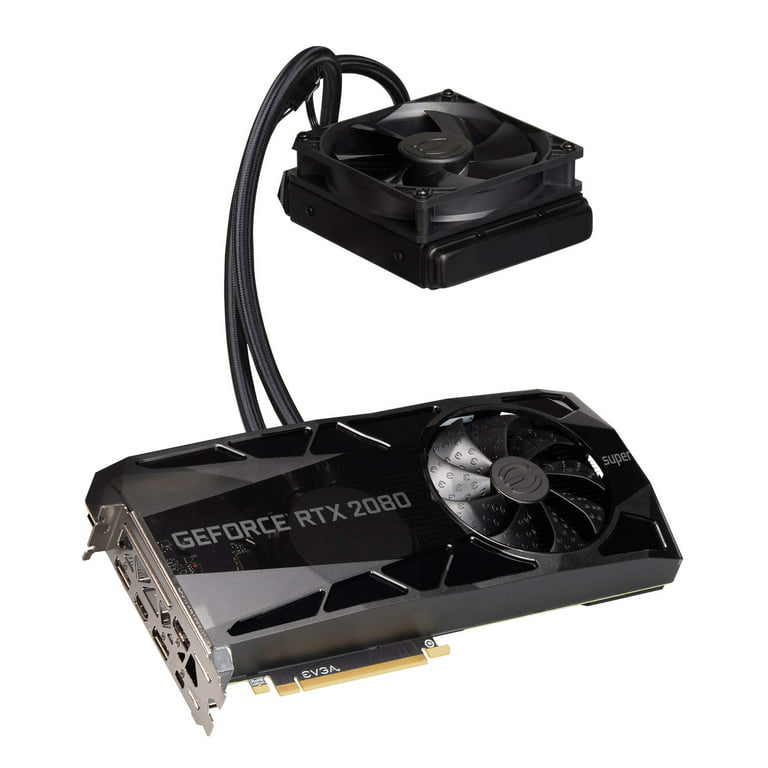Gammeldags kul løfte EVGA 8GB GeForce RTX 2080 Super FTW3 Hybrid Gaming Graphic Cards, Black -  Walmart.com