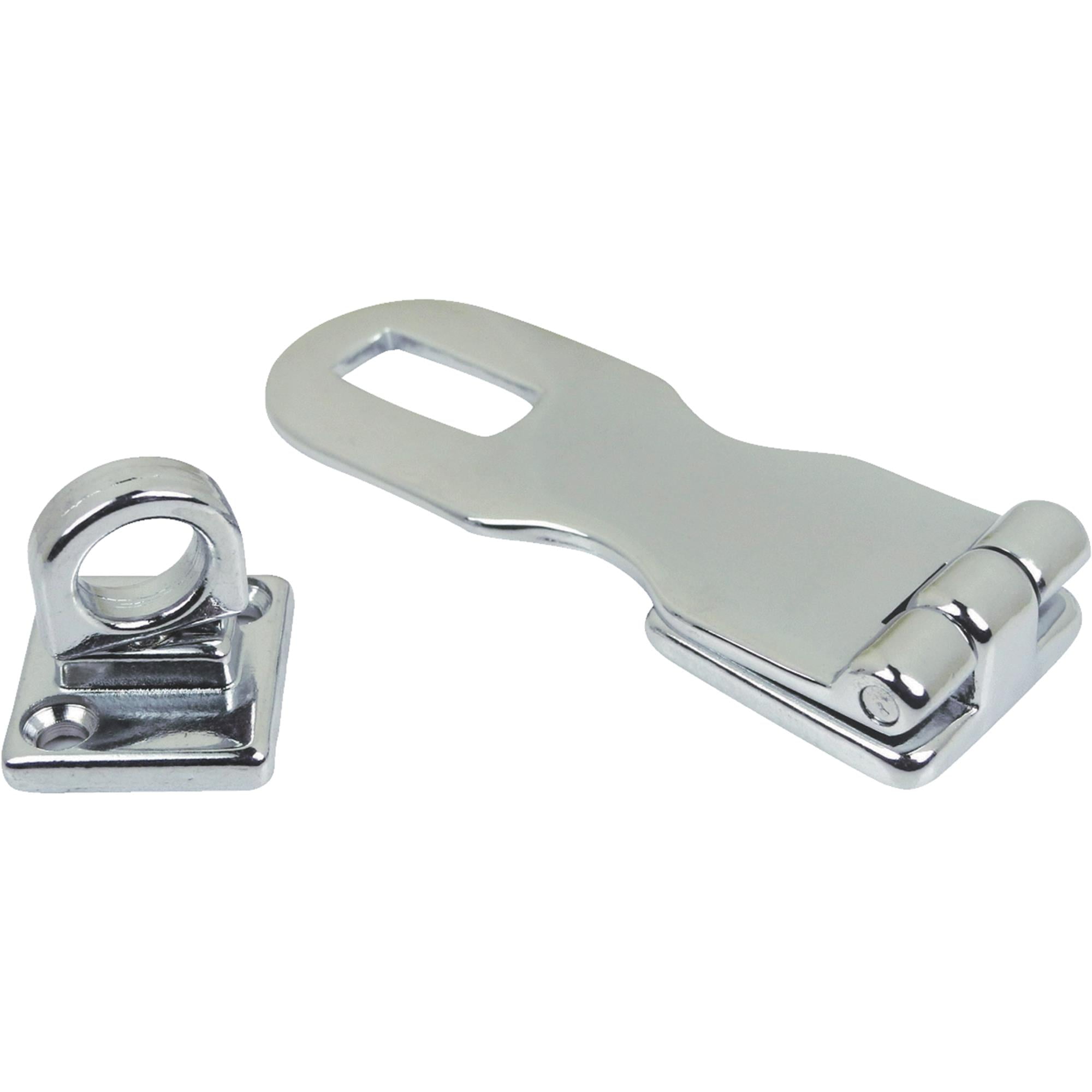 Seachoice Chrome Plated Brass Swivel Eye Hasp, 3"