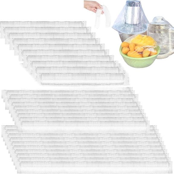 Tutuviw 30 Pcs Kitchen Disposable Dust Cover Clear Plastic Appliance Covers with Elastic Small Appliance Covers for Small Appliance, Oven, Pressure Cooker, 3 Different Sizes (S, M, L)