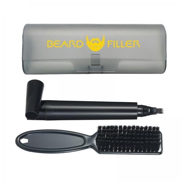 lionlar 5x Remplisseur de Crayon de Barbe pour Hommes Forme de Réparation de Moustache Noir