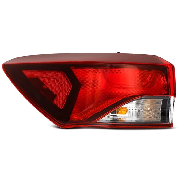 cciyu Taillight Assembly Fit 2021-2025 for chevy Trailblazer Red Clear Lens Driver Side GM2804147 42825751 (Bulbs Not include)