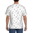 thumbnail image 2 of Naloa Hand Drawn Turtle Men's T-Shirt Sport T-shirt Men's Basic Tee Casual Men's Shirt, Round Neck, Short Sleeves - Small, 2 of 5