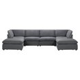 thumbnail image 1 of Urban Cali Canapé Sectionnel Modulaire en U Long Beach (Gris), 1 of 42