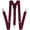 Burgundy, variant on trilece Suspenders for Men - Adjustable Y Back Men's Women's Costume Tuxedo Dress Suspenders - Heavy Duty Strong Clips