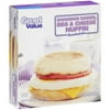 Great Value Gv Canadian Bacon Egg & Chs Muffin