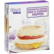 Great Value Gv Canadian Bacon Egg & Chs Muffin