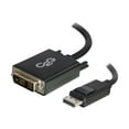 thumbnail image 1 of C2G 10ft DisplayPort to DVI Adapter Cable - M/M - DisplayPort cable - single link - DisplayPort (M) to DVI-D (M) - 10 ft - black, 1 of 4