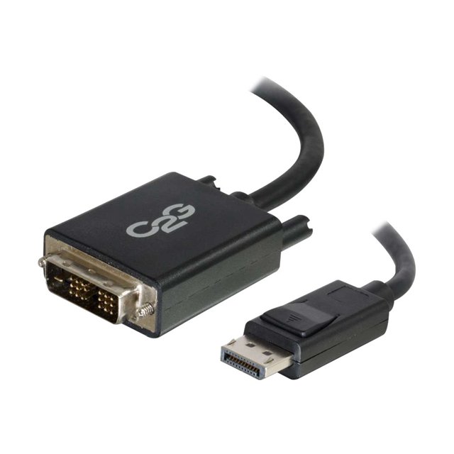 C2G 10ft DisplayPort to DVI Adapter Cable - M/M - DisplayPort cable - single link - DisplayPort (M) to DVI-D (M) - 10 ft - black