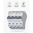 thumbnail image 3 of Interruptor de transferencia manual CHTAIXI 50A, 120 V/240 V AC, montaje en riel DIN, 3 of 7