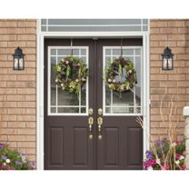 Westinghouse Lighting  Sargut One-Light Outdoor Wall Fixture, Textured Black Finish with Clear Seeded Glass