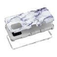 thumbnail image 3 of Kaleidio Case For Samsung Galaxy A51 5G [TUFF Armor] Impact Protective Hybrid [Shockproof] 3-Piece Dual Layer Rubber Cover [White Marble Design], 3 of 6