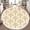 Color 4, variant on Washable Non Slip 3ft Round Rug, Vintage Art Deco Geometric decorative circles Retro White Circle Area Rugs with Tassels Carpet for Nursery Bedroom Living Room Playroom Tent Rug