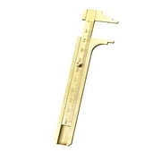 100 M Micrometer Bookmarks Brass Caliper Gauge Caliper Tool Metal Mini