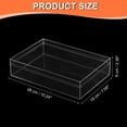 thumbnail image 2 of Caja Acrílica Uxcell con Tapa, Cajas de Exhibición Acrílicas Transparentes, Contenedores Cuadrados de Plástico para Almacenamiento Organizador 10.24"x7.09"x2.36", 2 of 7