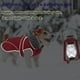 thumbnail image 5 of Abrigo de invierno para perros Dogcheer Christmas impermeable para perros, color rojo, 5 of 6
