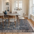 thumbnail image 3 of Bloom Rugs Washable Non-Slip 10x14 Rug - Blue / Beige Traditional Oriental Area Rug for Living Room, Bedroom, Dining Room, and Kitchen - Exact size: 10' x 14', 3 of 9