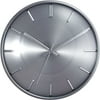 Round 11'' Silver Dial Clock