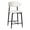 Black, variant on Leumius 26" Counter Height Bar Stools Set of 2,Upholstered Linen Bar Chairs with Metal Legs,Modern Kitchen Island Counter Chairs for Kitchen Island,Dining Room,300LBS,Walnut