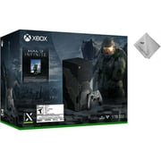 TEC Microsoft- Xbox -Series- -X- Gaming Console -Halo-Infinite Limited Edition - Black
