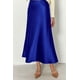 thumbnail image 3 of Falda PRETTYGARDEN 2025 Satinada Azul Real Midi Talle Medio, 3 of 7