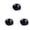 Black 3 Packs, variant on Cute Soap Dispenser For Kitchen Bathroom Etc. (120ML) 4PCS