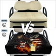 thumbnail image 5 of SEANATIVE Foldable Golf Cart Seat Cover, Easy to Carry, Portable Golf Cart Towel Blanket for 2-Person Seats, Fit for EZGO TXT/RXV, Club Car DS, Eagle American Flag Fire Pattern Patriotic Decor, 5 of 7