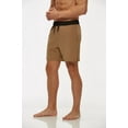 thumbnail image 5 of Tyhengta Men's Swim Trunks Quick Dry Beach Shorts with Zipper Pockets and Mesh Lining Black Khaki 36, 5 of 8