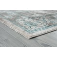 thumbnail image 2 of Soignee Windsor Turquoise Accent Rug 3'11" x 5'3", 2 of 2