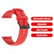 thumbnail image 1 of Correa de silicona suave para reloj inteligente Polar Vantage V2 pulsera, 1 of 8