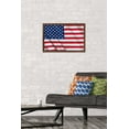 thumbnail image 2 of The United States Of America - Flag 16" x 24.25" Framed Poster, by Trends International, 2 of 3