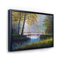 thumbnail image 2 of Designart Morning Sunlight and The Awakening Spring Forest FLOAT FRAME WALL ART, 2 of 4