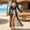 Black, variant on Womens Long Lace Cover Up Dress Sheer Gown See Through Kimono Robe Swimsuit Cover Ups with Drawstring White S