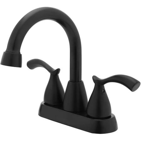Bathroom Faucet 2 Handle Sink 4 Inch Centerset Lead Free Modern Commercial Faucets 3 Holes Double Handles Rv Vanity Matte Black Canada - Rv Bathroom Sink Faucet Black Bathroom Faucet 2 Handle Sink 4 Inch Centerset Lead Free Modern Commercial Faucets 3 Holes Double Handles Rv Vanity Matte Black Canada - Rv Bathroom Sink Faucet Black
